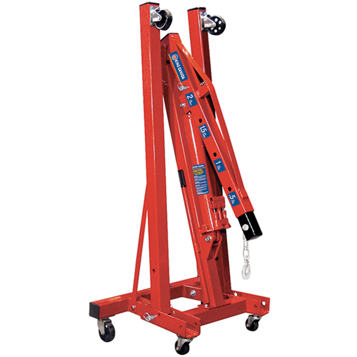 2-Ton Folding Shop Crane, 4000 lbs. (2 tons) Capacity Par Equipment