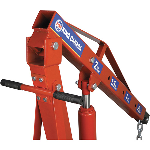 2-Ton Folding Shop Crane, 4000 lbs. (2 tons) Capacity Par Equipment