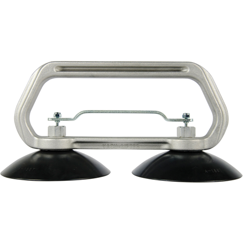 Appareils &agrave; ventouses - Ventouse double industrielle, 75 lb Capacit&eacute;, 5", Barre &agrave; tirer, 10" Longueur de la manche Par Equipment