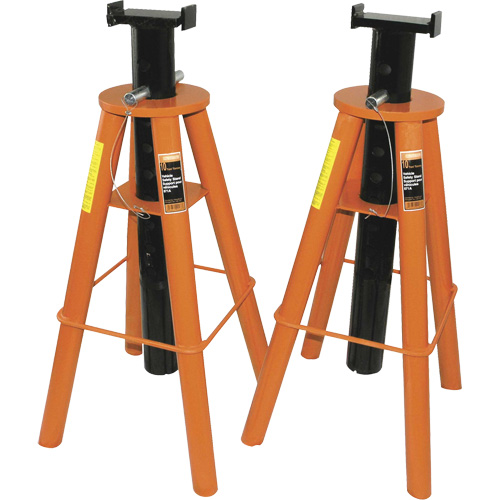 871A Truck Stand Set, 10 Tons Capacity, 30-3/4" - 46-1/4" H Par Equipment