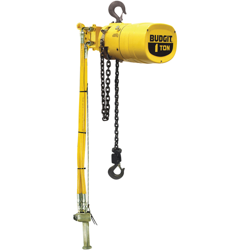 Palans pneumatiques Budgit s&eacute;rie 6000 Par Equipment