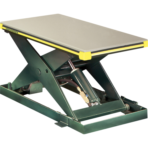 Hydraulic Backsaver Scissor Lift Table, Steel, 48" L x 36" W, 2000 lbs. Capacity Par Equipment