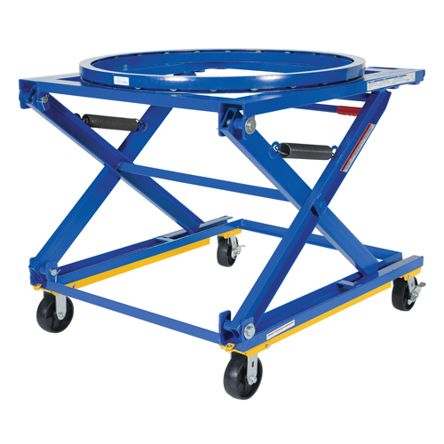 Support de palette ajustable - mobile, 42-1/2" lo x 40" la, Capacit&eacute; 1500 lb Par Equipment