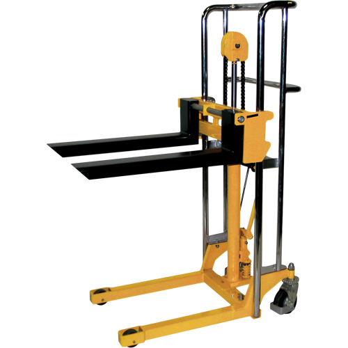 Gerbeur hydraulique pour chariot &eacute;l&eacute;vateur - VL47, Fonctionnement Pompe au pied, Capacit&eacute; 880 lb, Lev&eacute;e max 47" Par Equipment