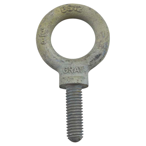 Boulon &agrave; œil, 2-13/16" dia, 2" lo, Galvanis&eacute;, 7200 lb (3,6 tonnes) capacit&eacute; Par Equipment