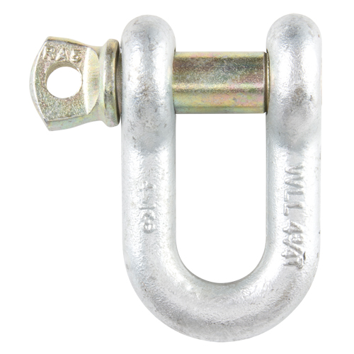 Screw Pin Chain Shackle, 1-1/8", Screw Pin, Hot Dip Galvanized Par Equipment