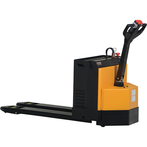 Fully Powered Electric Pallet Truck, 4500 lbs. Cap., 48" L x 30.25" W Par Equipment