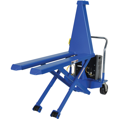 L&egrave;ve-palette &eacute;lectrique, Acier, Capacit&eacute; de 2500 lb Par Equipment