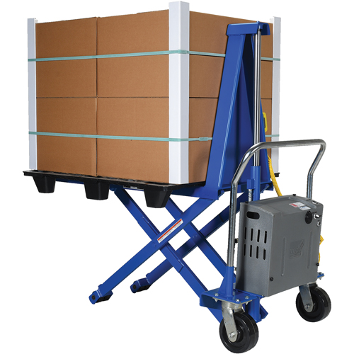 L&egrave;ve-palette &eacute;lectrique, Acier, Capacit&eacute; de 2500 lb Par Equipment