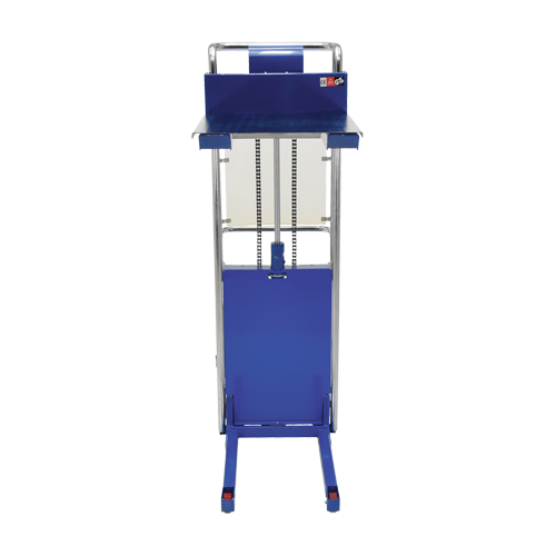 Gerbeur Hefti-Lift, M&eacute;canisme Pompe au pied, Capacit&eacute; de 880 lb, Levage max de 59" Par Equipment