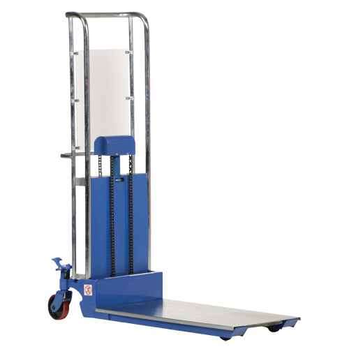 Gerbeur Hefti-Lift, M&eacute;canisme Pompe au pied, Capacit&eacute; de 300 lb, Levage max de 59" Par Equipment