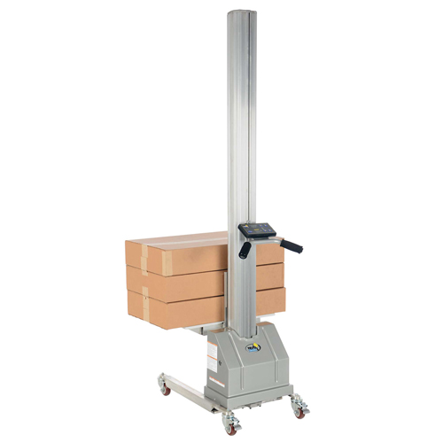 Gerbeur &agrave; levage rapide, M&eacute;canisme &eacute;lectrique, Capacit&eacute; de 125 lb, Levage max de 72" Par Equipment