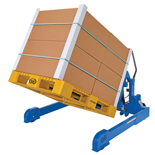 Straddled Ergonomic Tilter, 90° Tilt, 4000 lbs. Capacity, 72-13/16" L x 57-1/4" W x 29-1/4" H Par Equipment