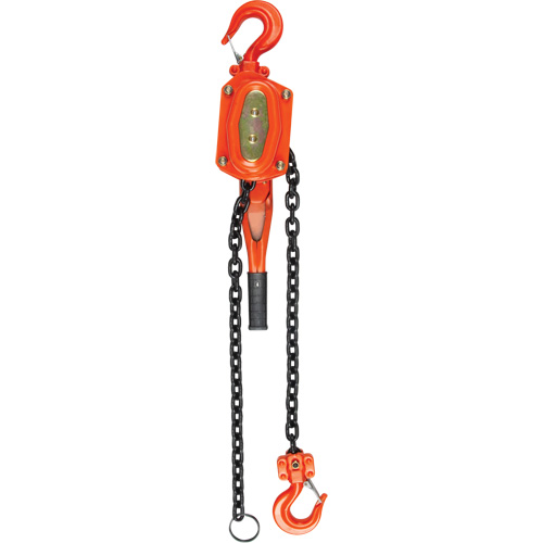 Lever Hoist, 5' Lift, 1500 lbs. (0.75 tons) Capacity, Alloy Steel Chain Par Equipment