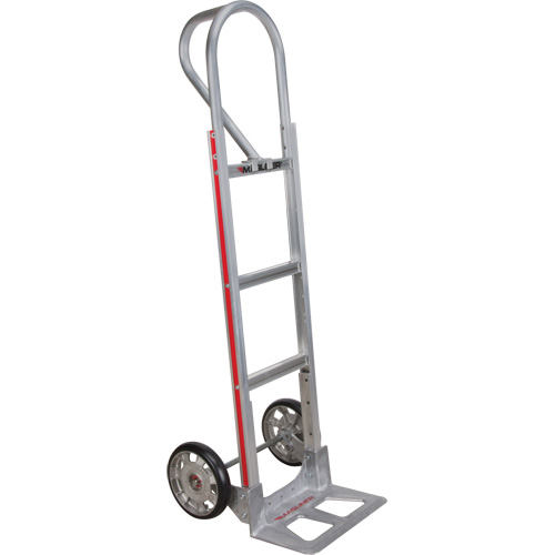 Knocked Down Hand Truck, P-Handle Handle, Aluminum, 52" Height, 500 lbs. Capacity Par Equipment