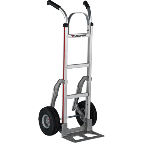 Knocked Down Hand Truck, Dual Handle, Aluminum, 48" Height, 500 lbs. Capacity Par Equipment