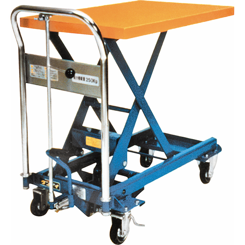 Dandy Lift Scissor Lift Table, 31-1/2" L x 19-7/10" W, Steel, 550 lbs. Capacity Par Equipment
