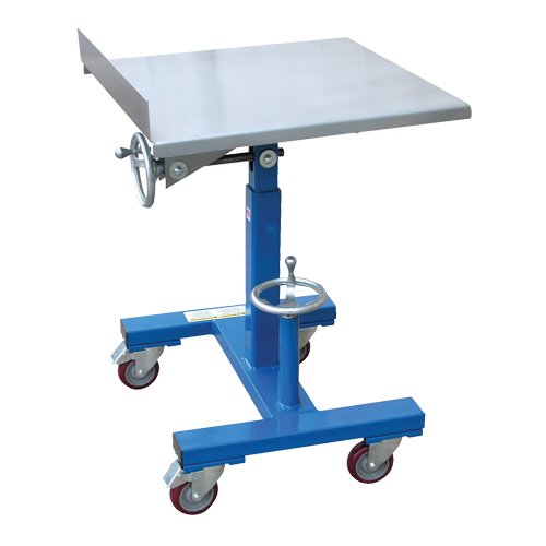 Mobile Tilting Work Table Par Equipment