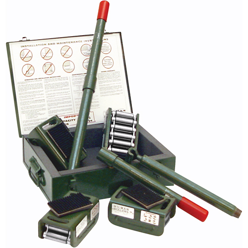 Ensemble de rouleaux pour machine, Capacit&eacute; 8 tonnes Par Equipment