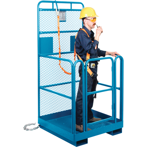 High Work Maintenance Platform, 36" W x 36" D x 72" H, 1000 lbs. Capacity, Steel Par Equipment