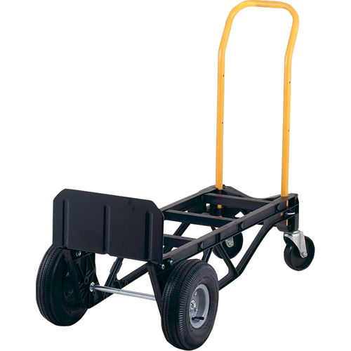 Convertible Hand Trucks, Nylon, 600 lbs. Capacity Par Equipment