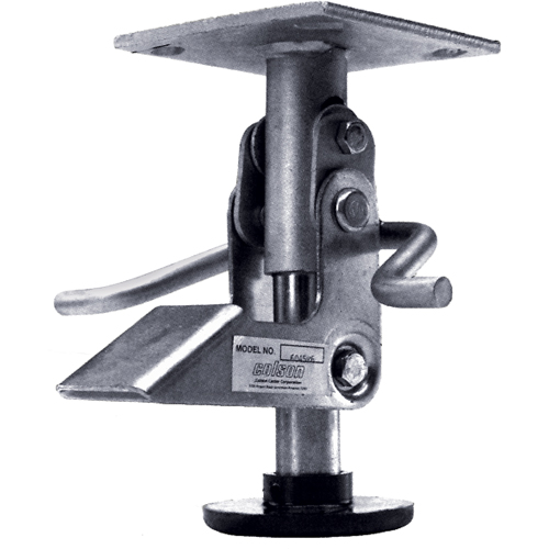 Verrous de plancher - Robuste, 4-3/4" Hauteur rallong&eacute;e, 3-11/16" Hauteur r&eacute;tract&eacute;e Par Equipment