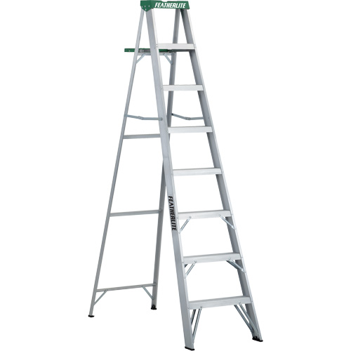 Escabeaux commerciaux (s&eacute;rie 2400), 8', Aluminium, Capacit&eacute; 225 lb, Type 2 Par Equipment