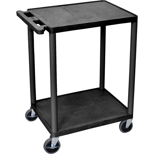 Utility Cart, 2 Tiers, 18" x 33" x 24", 400 lbs. Capacity Par Equipment