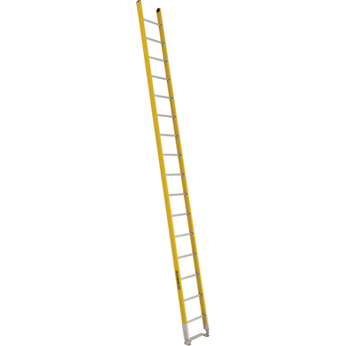 Single Section Straight Ladder - 6100 Series, 16', Fibreglass, 375 lbs., CSA Grade 1AA Par Equipment