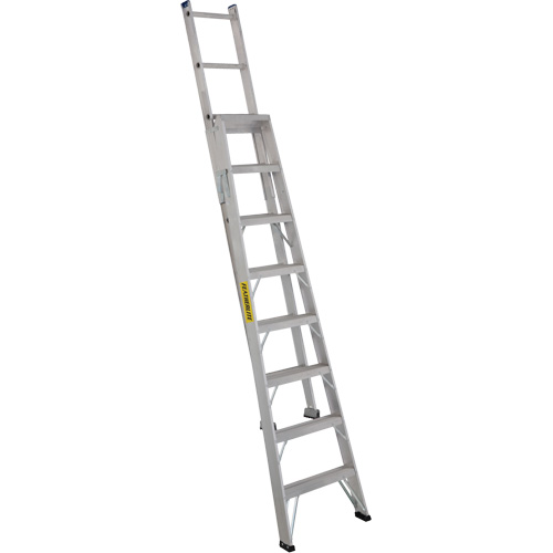 2700 Series Industrial Duty Multi-Way Ladders, 8', Aluminum, 250 lbs. Cap., ANSI 1, CSA 1 Par Equipment
