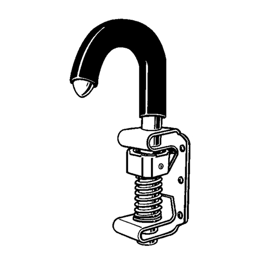 Crochet pour c&acirc;ble simple, 2/ens Par Equipment