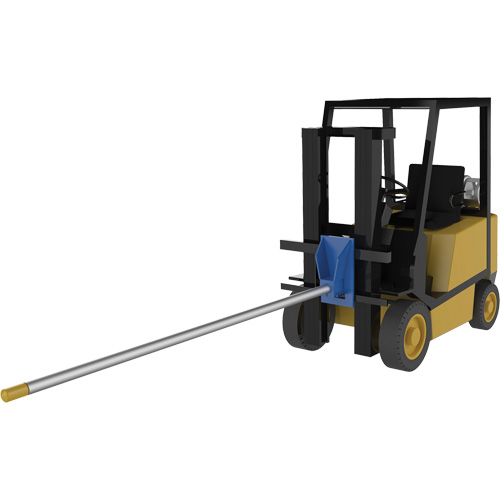 Forklift Carpet Boom, 108-1/2" Length, Carriage Mount, 2500 lbs. Capacity Par Equipment