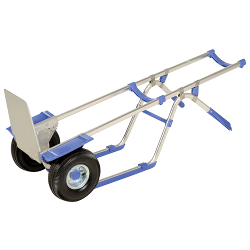 Ergonomic Hand Truck, Combination Handle, Aluminum, 52" Height, 350 lbs. Capacity Par Equipment