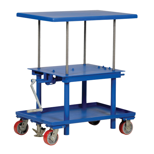 Hydraulic Lift Table, 24" L x 36" W, Steel, 2000 lbs. Capacity Par Equipment