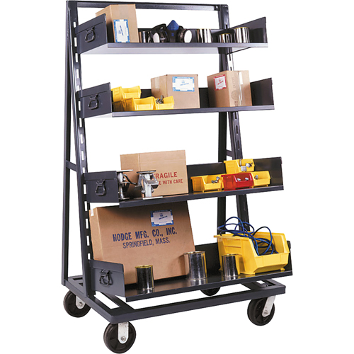 Chariots Adjust-A-Tray, 24" x 38" x 64", Capacit&eacute; 1500 lb Par Equipment