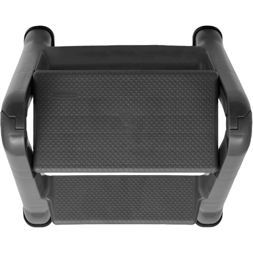 Folding Step Stool, 2 Steps, 19-1/2" x 20-1/2" x 22-3/4" High Par Equipment