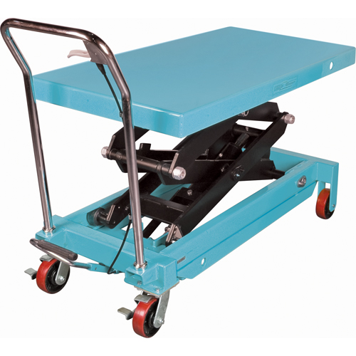 Heavy-Duty Hydraulic Scissor Lift Table, 48" L x 24" W, Steel, 1545 lbs. Capacity Par Equipment