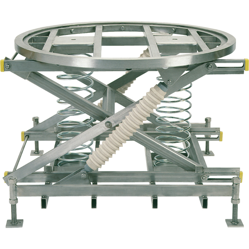 Spring-Operated Pallet Lifters - Pallet Pal&reg;, 43-5/8" L x 43-5/8" W, 4500 lbs. Cap. Par Equipment