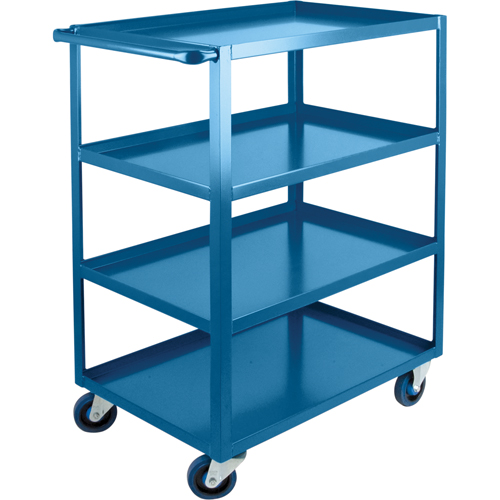 Heavy-Duty Shelf Carts, 4 Tiers, 24" W x 48" H x 39" D, 1200 lbs. Capacity Par Equipment