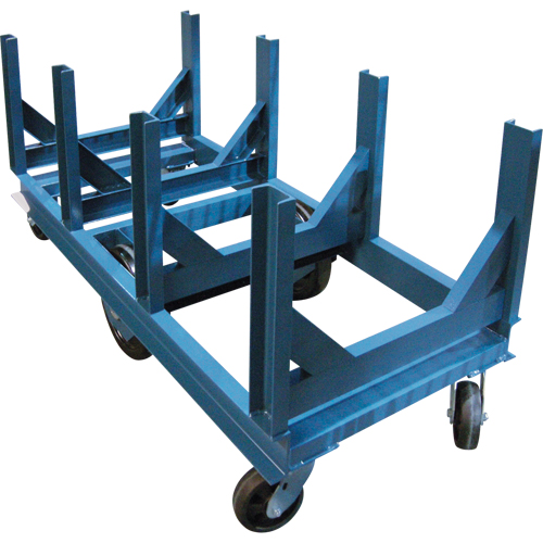 Bar Cradle Truck, 60" L x 28" W x 29" H, 5000 lbs. Capacity, Phenolic Wheels Par Equipment