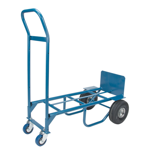 Convertible Deluxe Hand Truck, Steel, 800 lbs. Capacity Par Equipment