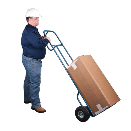 Deluxe Hi-Boy Hand Truck, P-Handle Handle, Steel, 72" Height, 700 lbs. Capacity Par Equipment