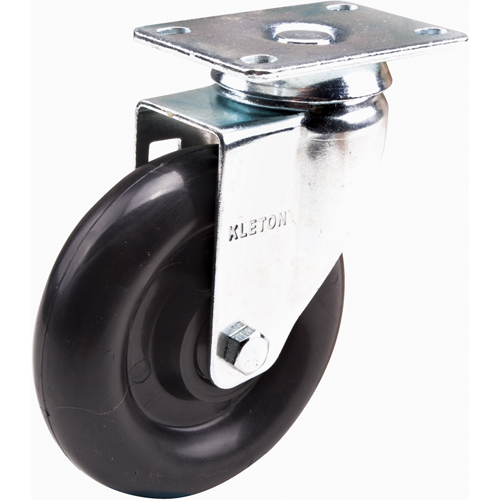 Caster, Swivel, 5" (127 mm), Polyolefin, 250 lbs. (113 kg.) Par Equipment