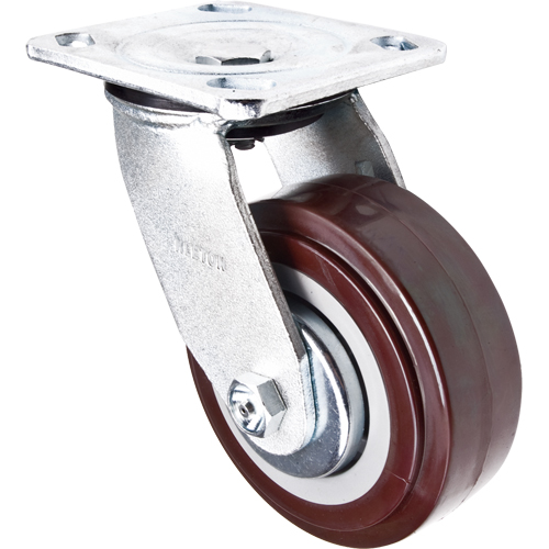 Caster, Swivel, 5" (127 mm), Polyurethane, 650 lbs. (294 kg.) Par Equipment