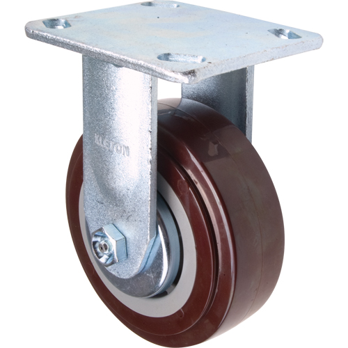 Caster, Rigid, 5" (127 mm), Polyurethane, 650 lbs. (294 kg.) Par Equipment