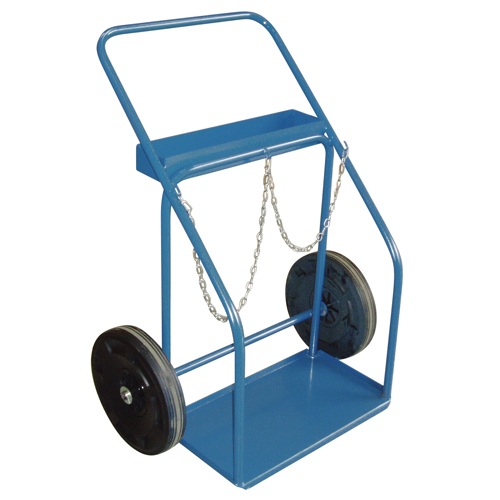 Chariots pour bouteilles de gaz, Roues Caoutchouc, Base de , 1000 lb Par Equipment