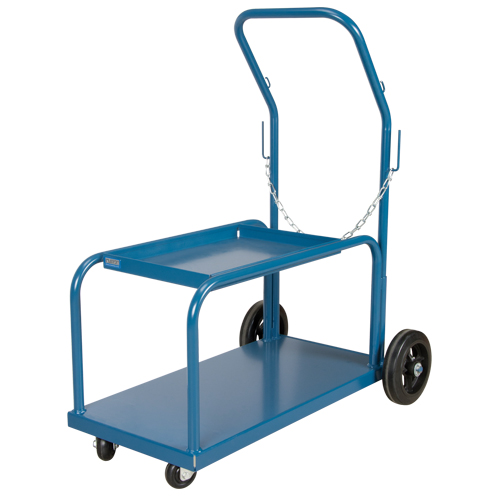 Chariots de soudage Mini-MIG, Roues Caoutchouc, Base de , 1000 lb Par Equipment