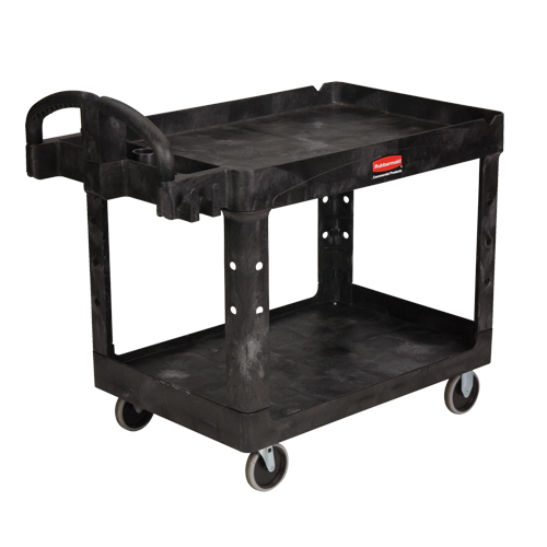 Chariot utilitaire robuste - 4520-88, 2 tiers, 25-1/4" x 39" x 44", Capacit&eacute; 500 lb Par Equipment