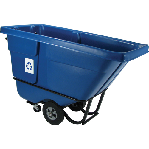 Tilt Truck, Polyethylene, 1/2 cu. yd., 850 lbs. Load Capacity Par Equipment