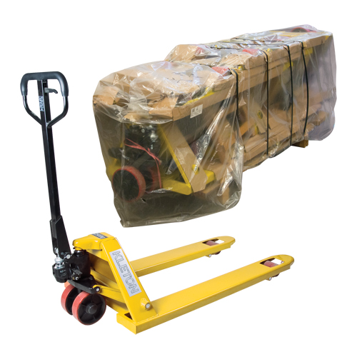 Knocked Down Manual Pallet Trucks, Steel, 48" L x 20.5" W, 5500 lbs. Capacity Par Equipment